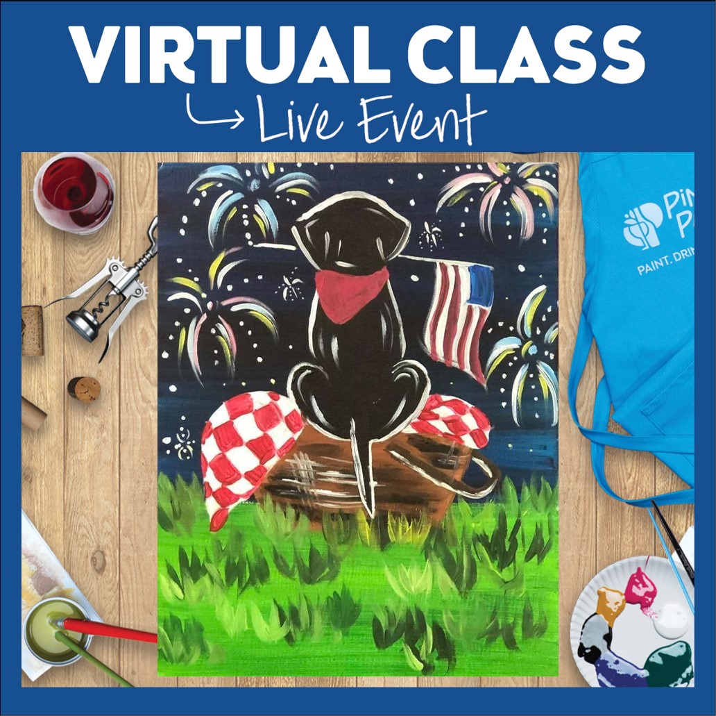Live Interactive Virtual Class - Painting Kit Included
